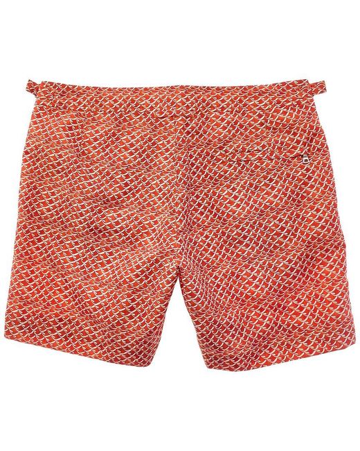 Orlebar Brown Red Swim Trunk for men