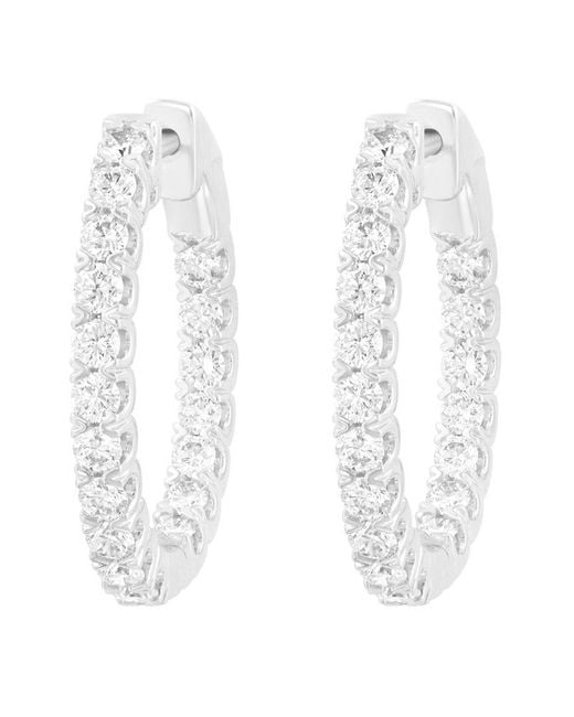 Effy Fine Jewelry White 14K 1.95 Ct. Tw. Lab-Grown Diamond Earrings