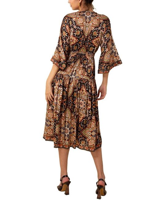 Hale Bob Brown Kamryn Dress