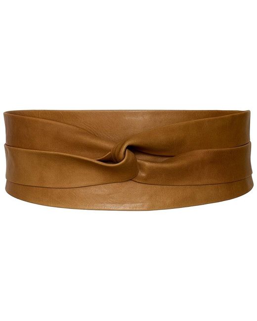 Ada Brown Classic Wrap Leather Belt