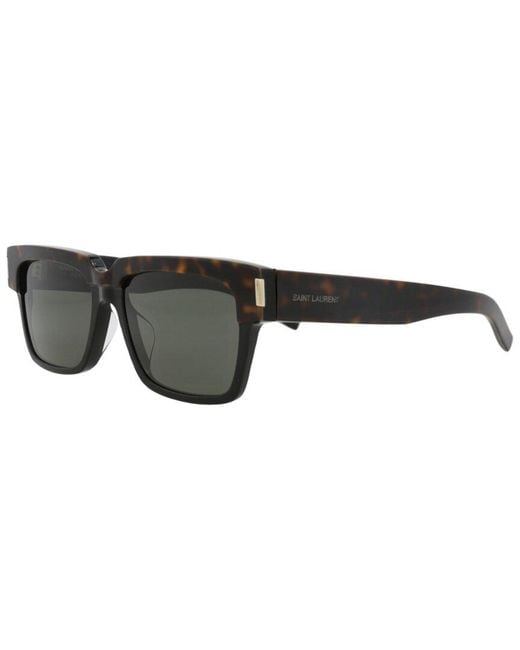 Saint Laurent Black 55Mm Sunglasses for men