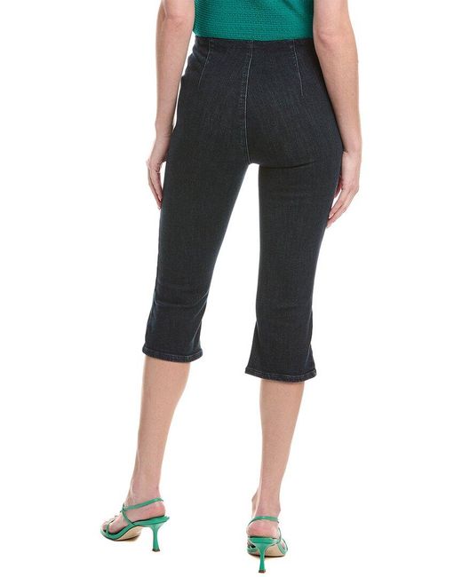 Rag & Bone Black Flexi Scarlett Pull-On Capri