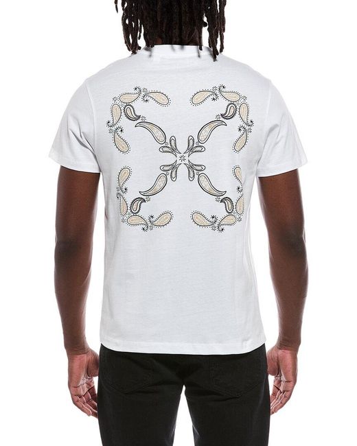 Off-White c/o Virgil Abloh White Off- T-Shirt for men