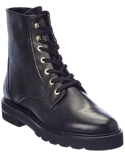stuart weitzman maelie leather bootie