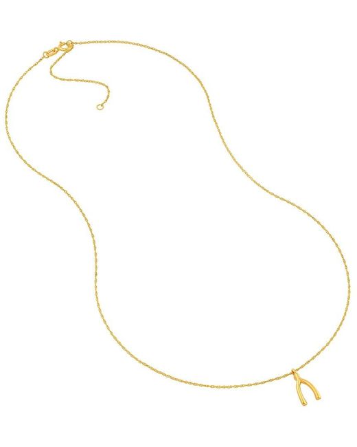HAWLEY ST Metallic 14K Fashion Necklace