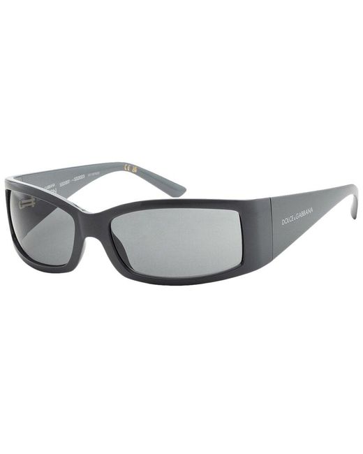 Dolce & Gabbana Gray Dg6188 61mm Sunglasses for men