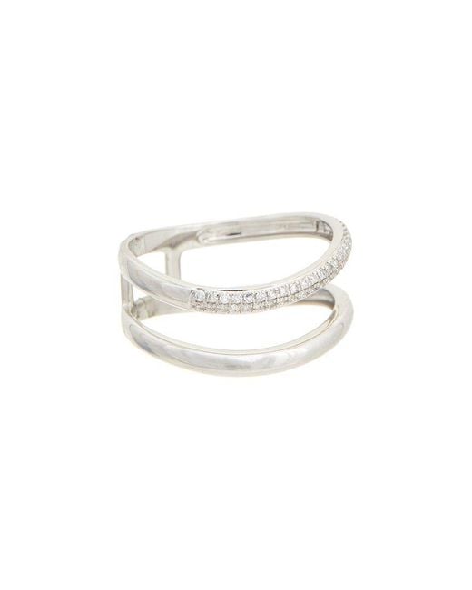 Maitre De Diamant White 18K 0.17 Ct. Tw. Diamond Ring