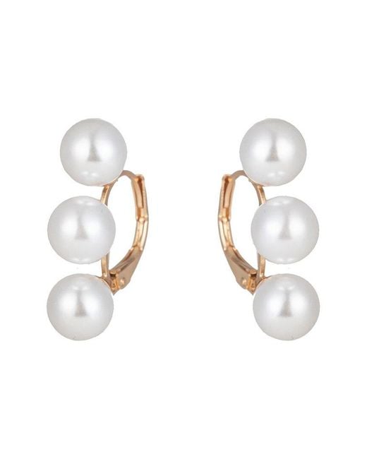Eye Candy LA Eye Candy Los Angeles Luxe Collection 24k Plated 6mm Pearl ...