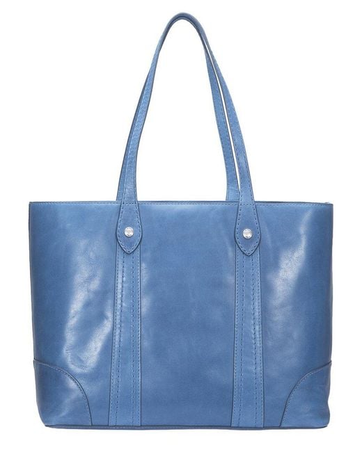 Frye Blue Melissa Leather Shopper