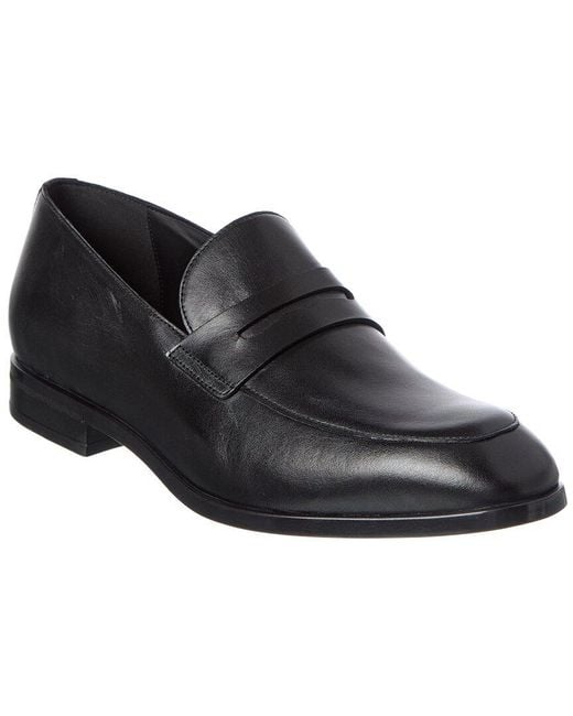 Bally Black Odaly Leather Loafer for men