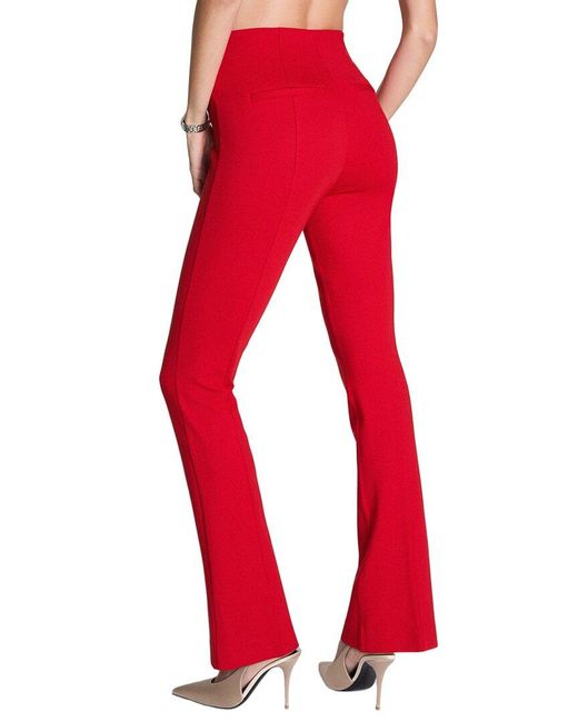Spanx Red Spanx Ponte Zero Wb Micro Flare Pant