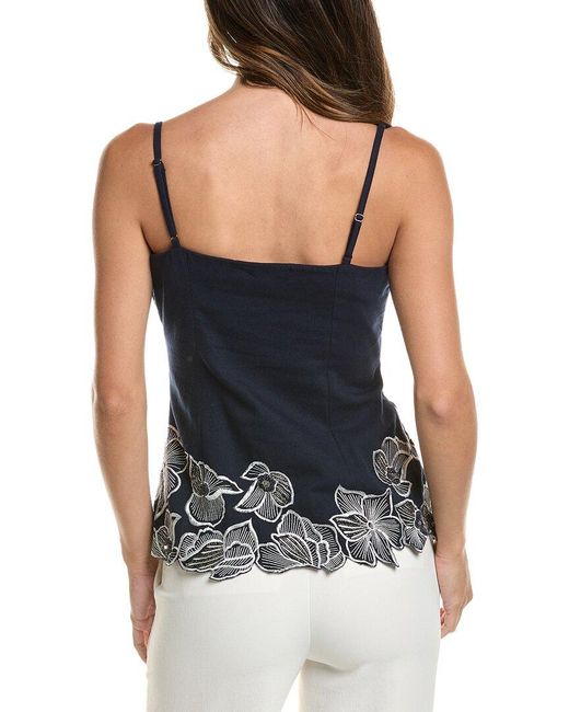 Toccin Blue Eve Cutaway Top