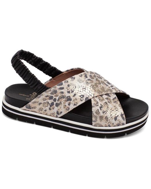Linea Paolo Multicolor Rhea-L Leather Sandal