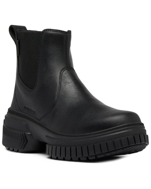 Sorel Black Ona Ave Leather Boot