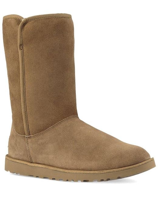 UGG Michelle Suede Classic Boot in Brown | Lyst