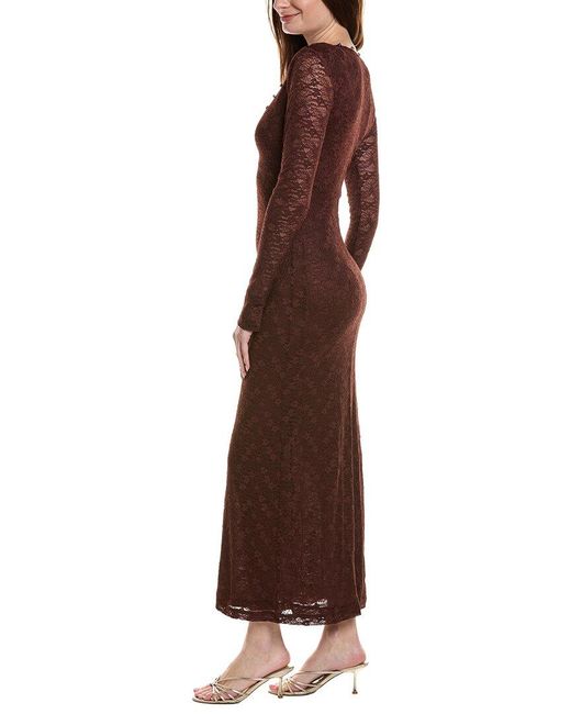 Bardot Brown Zenia Midi Dress