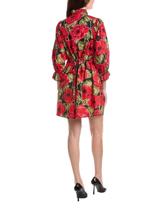FLORA BEA NYC Red Adelina Dress