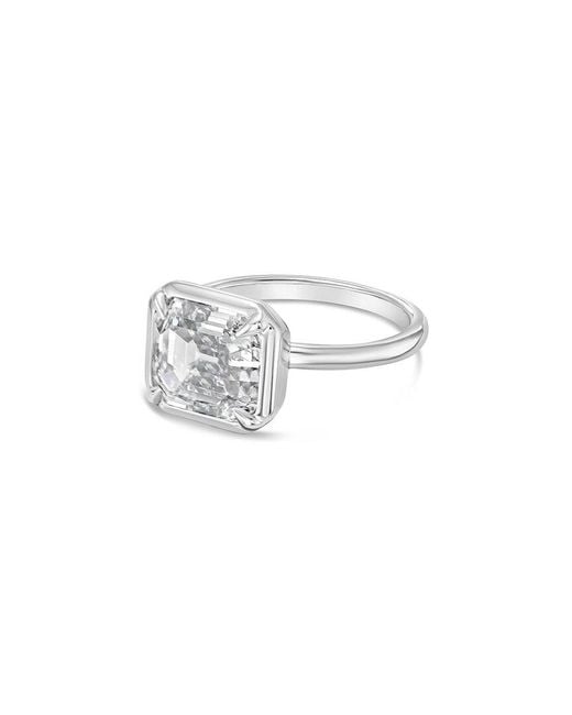Diana M White Diana M. 14K 3.00 Ct. Tw. Lab-Grown Diamond Bezel Ring