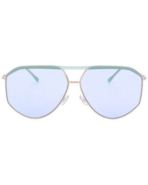 Isabel Marant Blue 64Mm Sunglasses