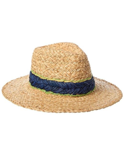 J.McLaughlin Brown Banni Raffia Hat