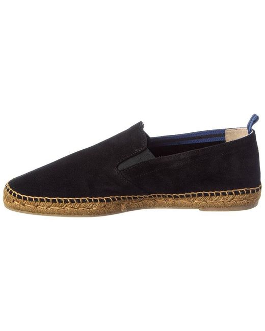 Castaner Blue Joel T Suede Espadrille for men