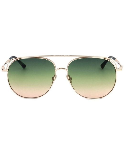 Scotch & Soda Green 58Mm Sunglasses
