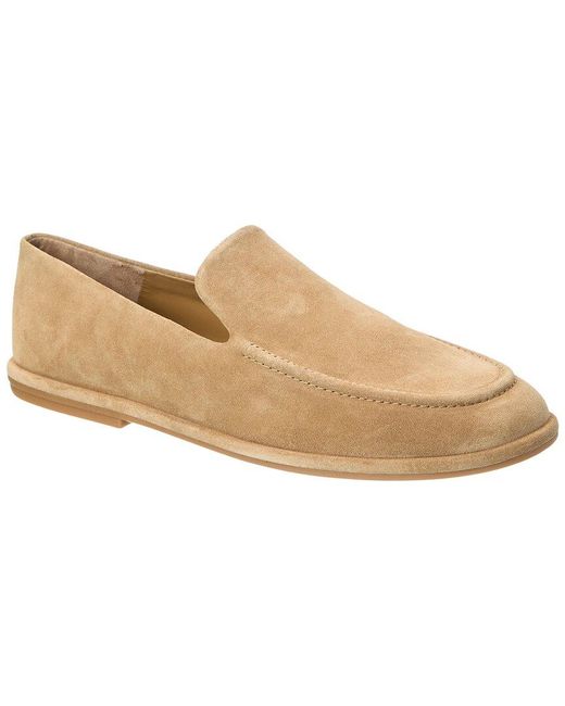 Vince White Hann Suede Loafer for men