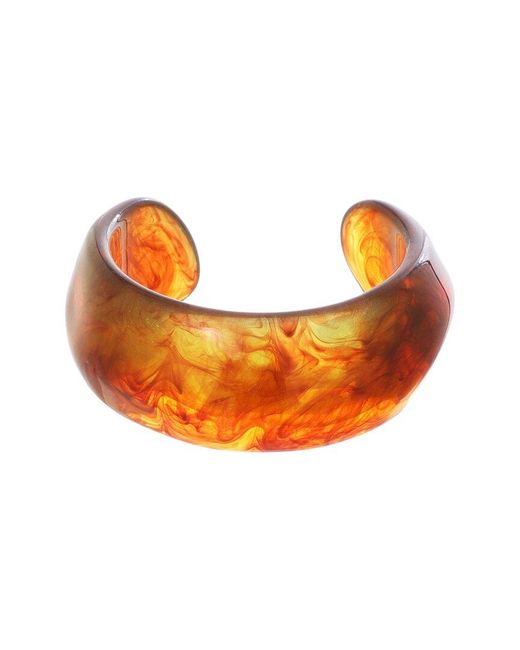 Adornia Orange Chunky Cuff Bracelet