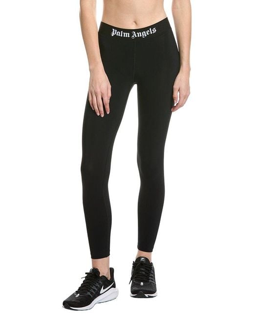 Palm Angels Black Legging