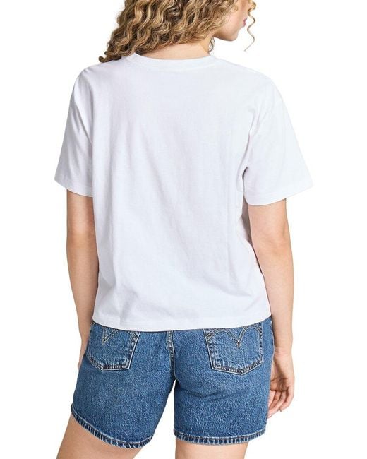 Life Is Good. Blue Crusher Boxy Tee