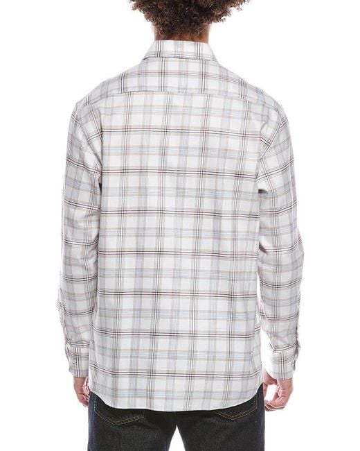 Eterna White Twill Shirt for men