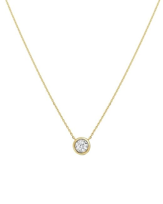 Sabrina Designs Metallic 14K 0.17 Ct. Tw. Diamond Necklace