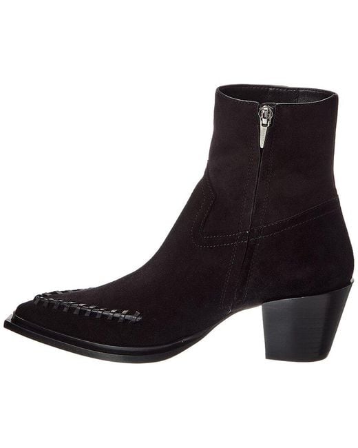 Jimmy Choo Black Cece Ab 60 Suede Bootie