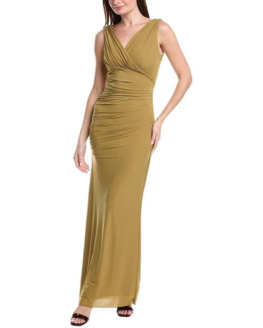 Ronny Kobo Metallic Sophia Maxi Dress
