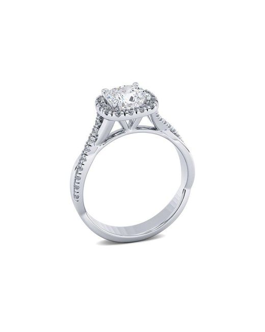 Lab Grown Diamonds White 14K 1.90 Ct. Tw. Lab-Grown Diamond Ring