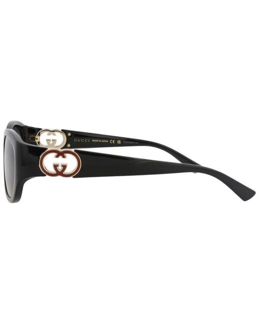 Gucci Brown 57Mm Sunglasses