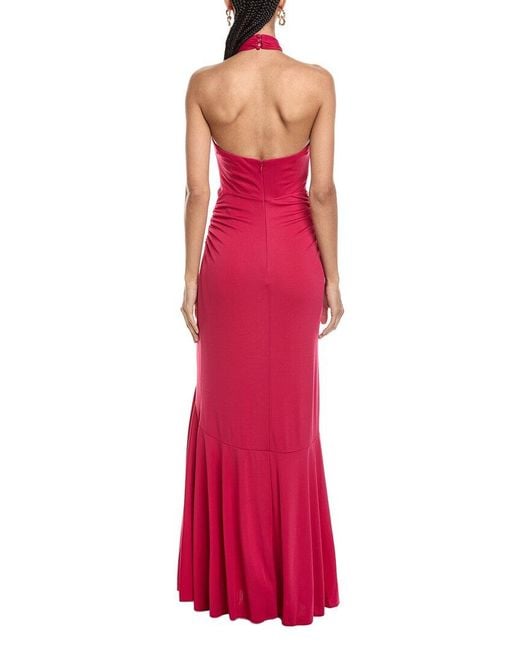 Cinq À Sept Red Gulliame Gown