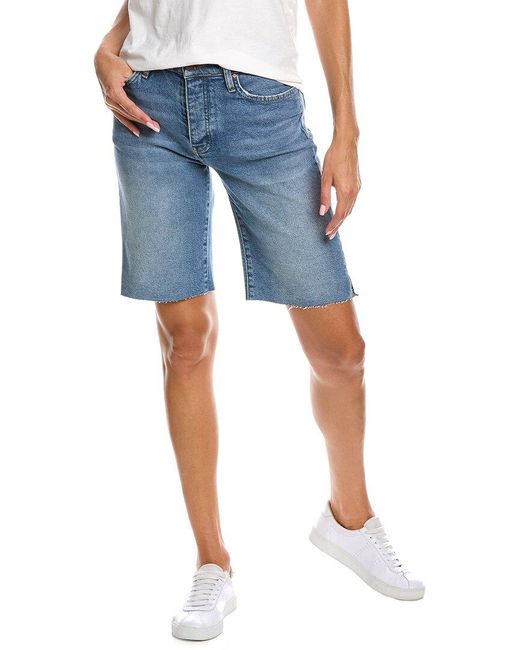 10.11 STUDIOS Blue Begur Biker Short