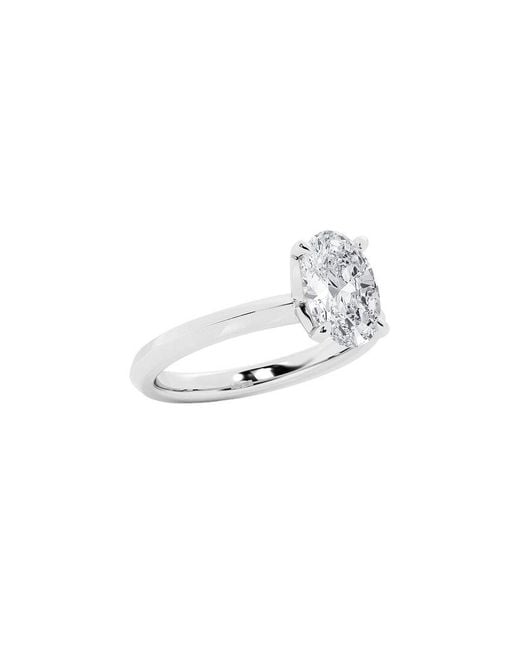 Lab Grown Diamonds White 14K 2.00 Ct. Tw. Lab-Grown Diamond Solitaire Engagement Ring