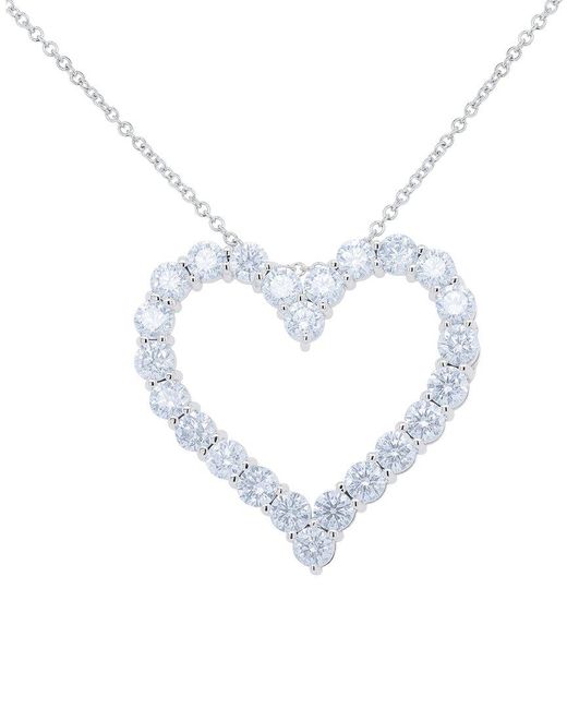Diana M White Fine Jewelry 18k 5.30 Ct. Tw. Diamond Necklace