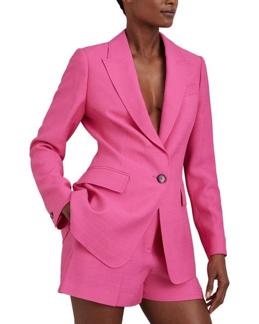 Reiss Pink Hewey Blazer