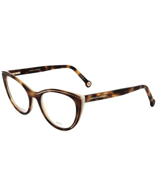 Carolina Herrera Brown 53Mm Sunglasses