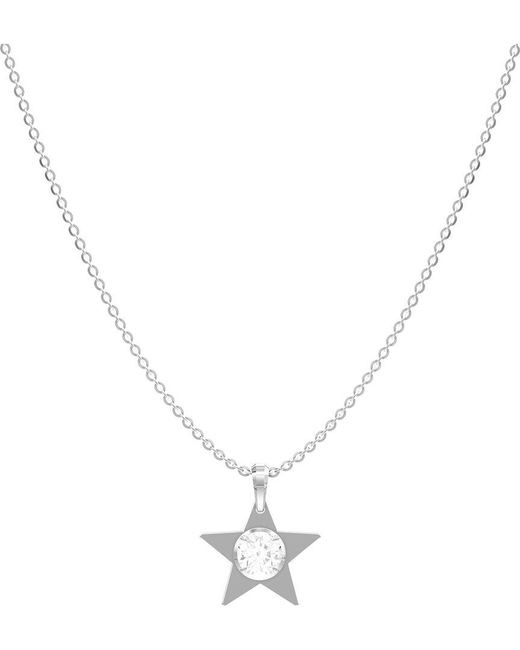 Lab Grown Diamonds White 14K 1.00 Ct. Tw. Lab-Grown Diamond Necklace