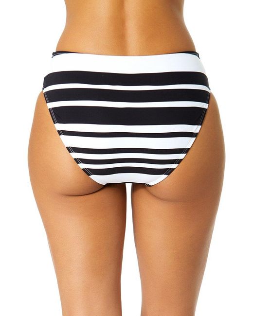 Anne Cole Blue Clean Midrise Bottom