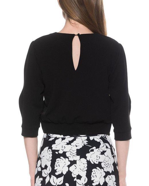 Alexia Admor Black Bebe Top