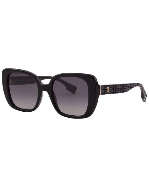 Burberry Black Unisex Be4371 52mm Polarized Sunglasses for men