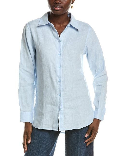 Reiss Blue Oe Capri Top