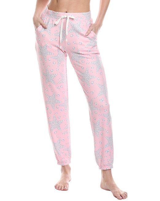 Pj Salvage Pink P.J. Salvage Written Star Pant