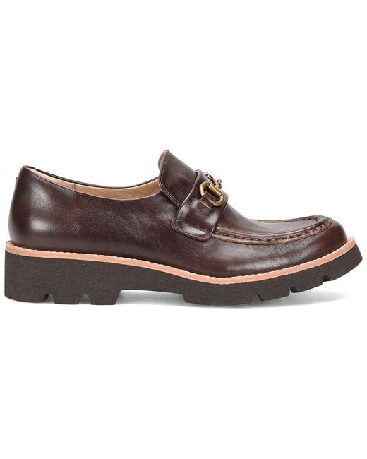 Söfft Brown Prewitt Leather Loafer
