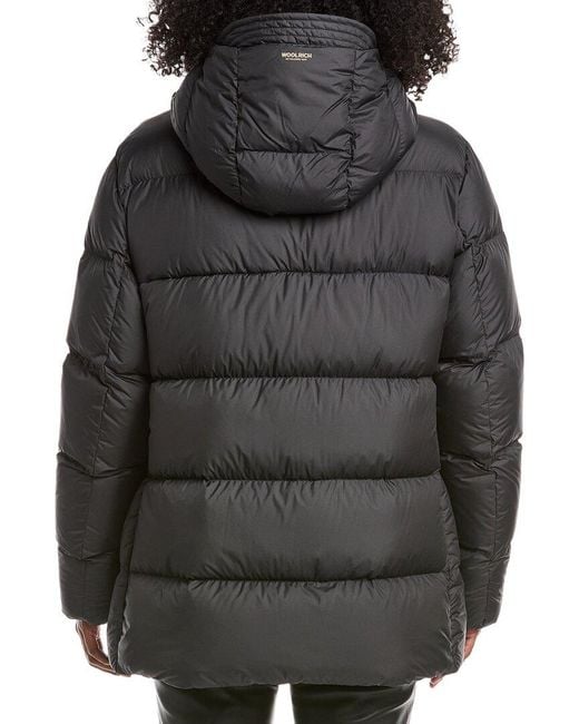 Woolrich Black Cloud Davis Down Parka